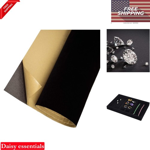 Self adhesive velvet - self, drawer